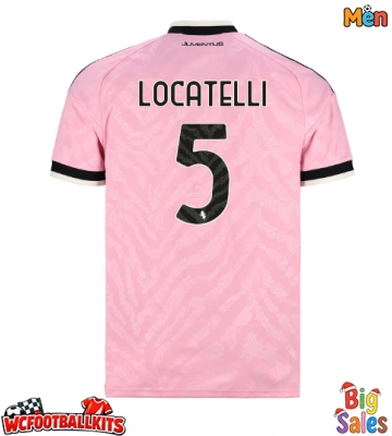 Juventus Manuel Locatelli #5 Replica Away Stadium Shirt 2026-27 Short Sleeve